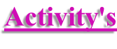Activity's